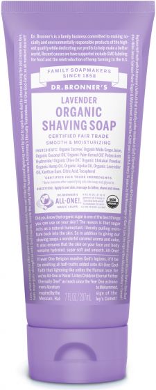 Image of Shaving Soap Organic Lavender