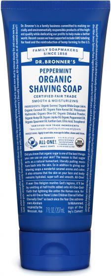 Image of Shaving Soap Organic Peppermint