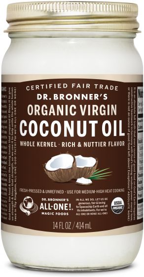 Image of Coconut Oil WHOLE Kernal Organic Virgin (Rich Flavor)