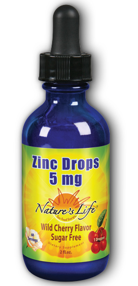 Image of Zinc Drops 5 mg Berry