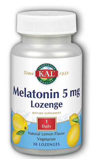 Image of Melatonin 5 mg Lozenge Lemon