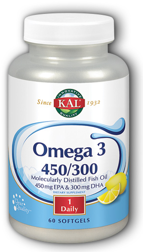 Image of Omega 3 450/300 1280 mg with Lemon