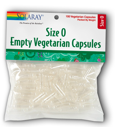 Image of Empty Capsules Vegetarian Size 0