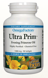 Image of OmegaFactors Ultra Prim Evening Primrose Oil 1000 mg