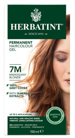Image of Herbatint Haircolor Gel Mahogany Blonde 7M