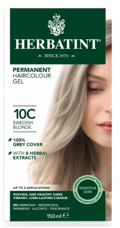 Image of Herbatint Haircolor Gel Swedish Blonde 10C