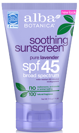 Image of Sun Care Sunscreen Soothing Pure Lavender SPF 45