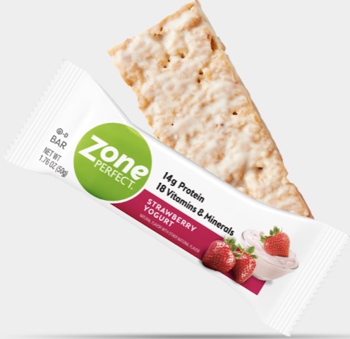 zone perfect bars strawberry yogurt