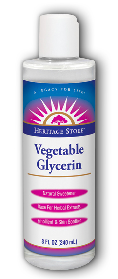 Heritage Store Vegetable Glycerin - 8 fl oz