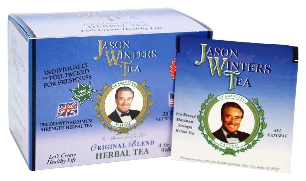 Jason Winters Tea Bags ORIGINAL BLEND with Chaparral 20 Bags