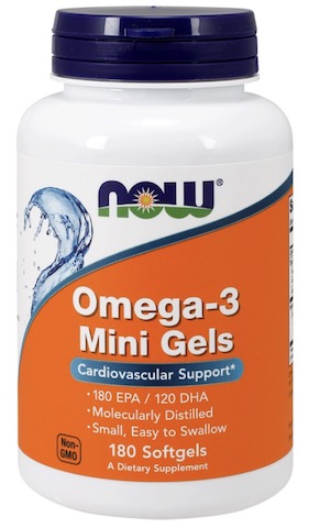 Omega 3 Mini Gels 1000 mg Molecularily Distilled