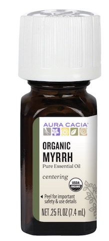 Aura Cacia Essential Oil, Pure, Organic, Frankincense - 0.25 fl oz