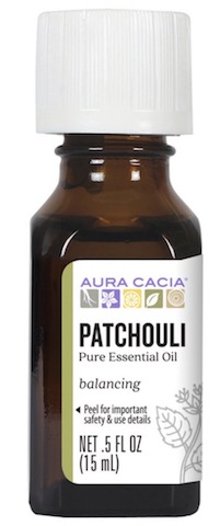 Aura Cacia Pure Essential Oil, Patchouli, Balancing - 0.5 fl oz